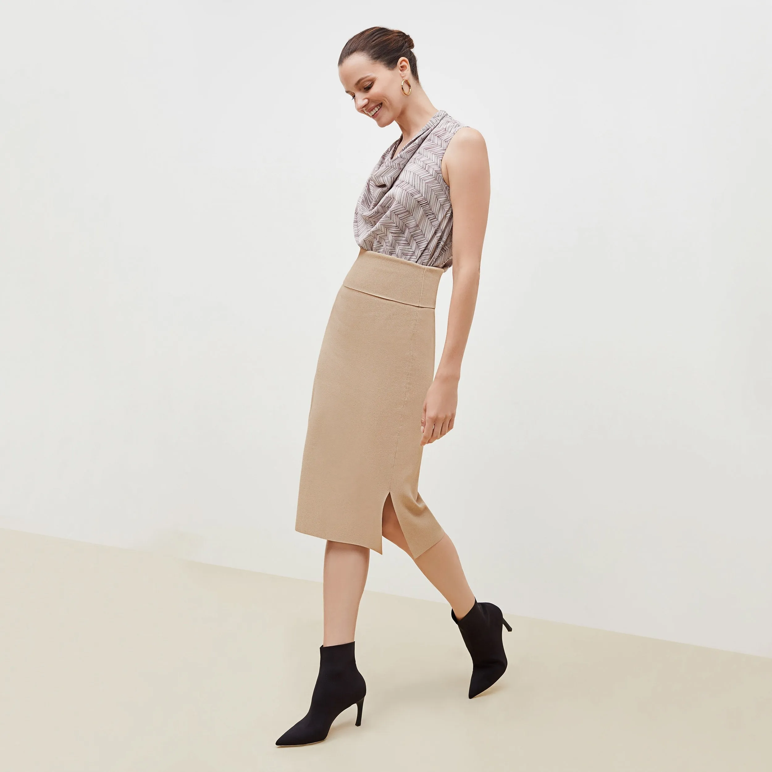 Harlem Skirt - Jardigan Knit :: Latte