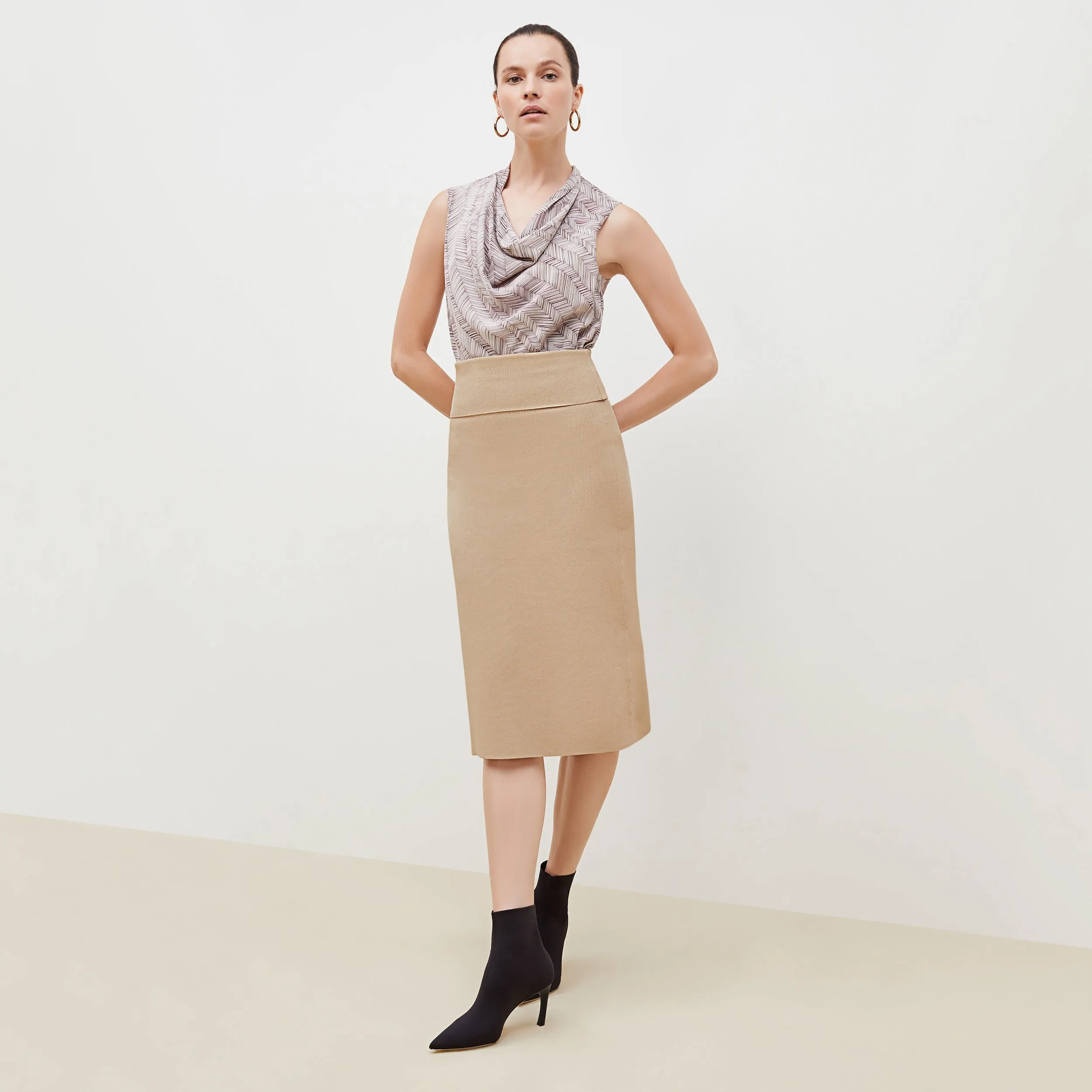 Harlem Skirt - Jardigan Knit :: Latte