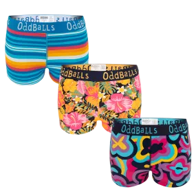 Harmony Bundle - Ladies Boxer Shorts 3 Pack Bundle