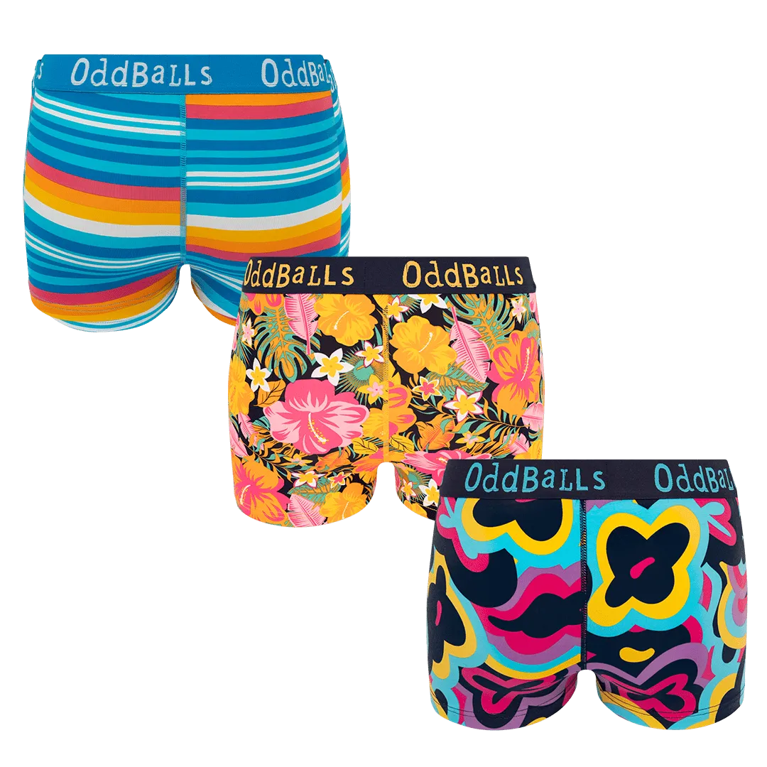 Harmony Bundle - Ladies Boxer Shorts 3 Pack Bundle