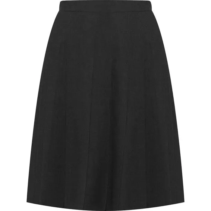 Hebburn Comprehensive School Black Davenport Pleated Skirt