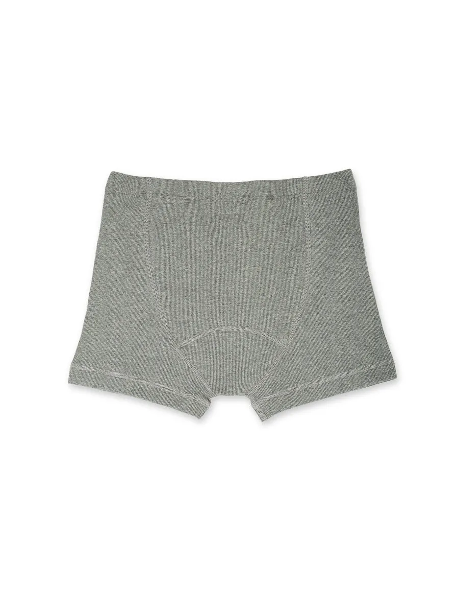 Hemen Biarritz Albar Grey Organic Cotton Boxer Brief