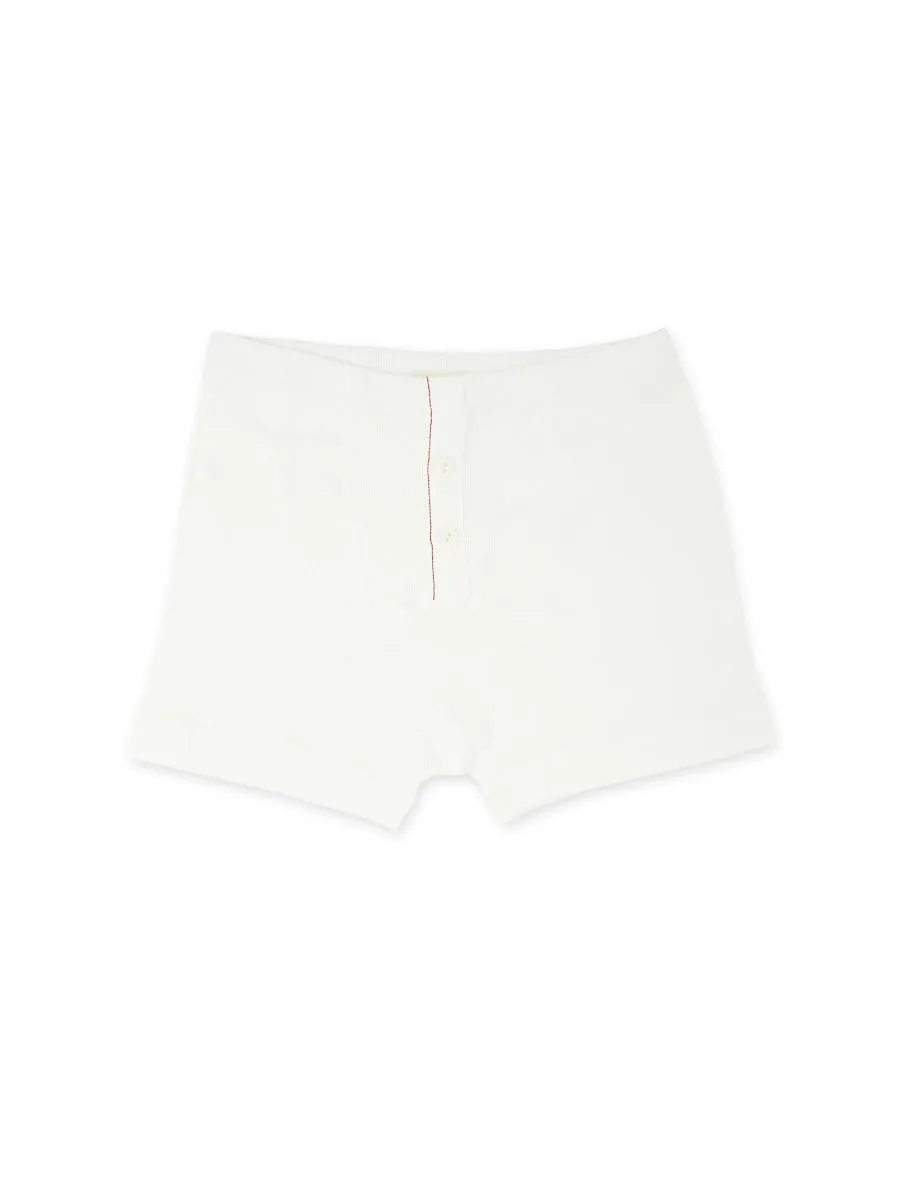 Hemen Biarritz Albar White Organic Cotton Boxer