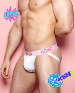 HOMO classic jock  - white