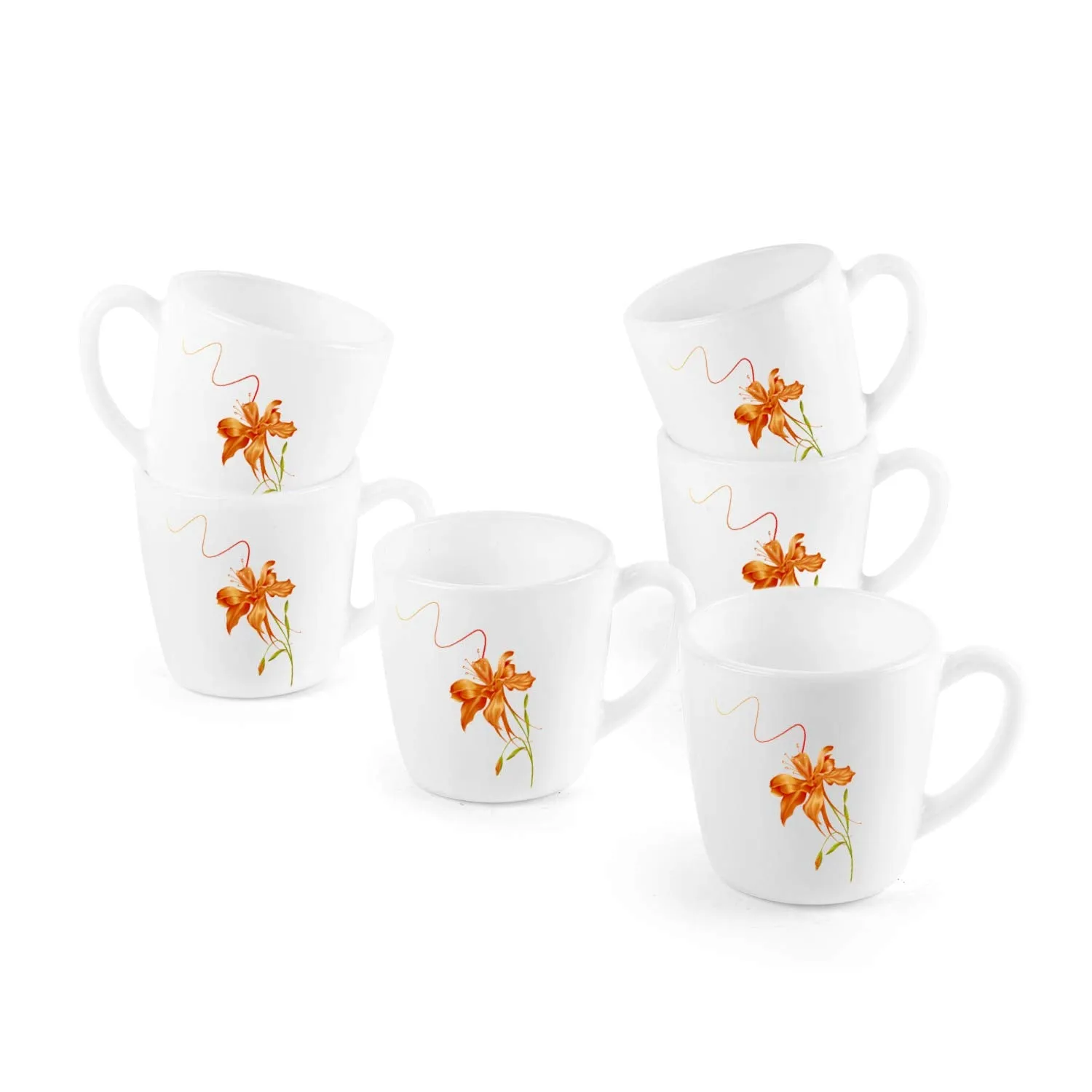 Imperial Crazy Dots Ricca Mugs, 6 Pieces