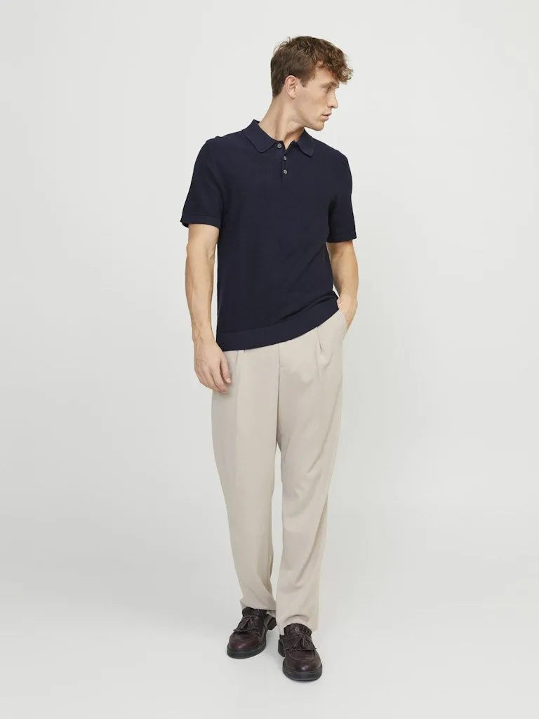 JACK & JONES JPRBLUSANDRI KNIT POLO SN