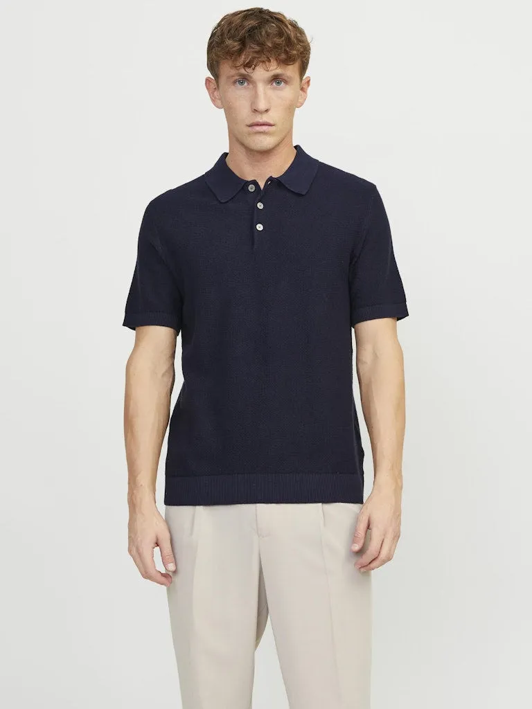 JACK & JONES JPRBLUSANDRI KNIT POLO SN