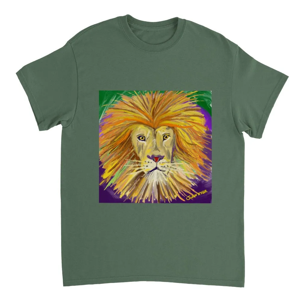 John Dyer Unisex Art T-Shirt. Lion