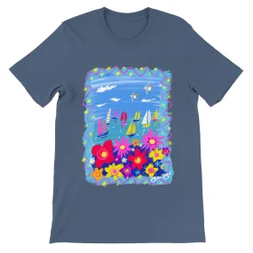 John Dyer Unisex Art T-Shirt. Summer in Cornwall