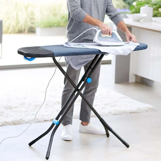 Joseph Joseph Glide Plus Easy-store Ironing Board with Advanced Cover - Black/Blue