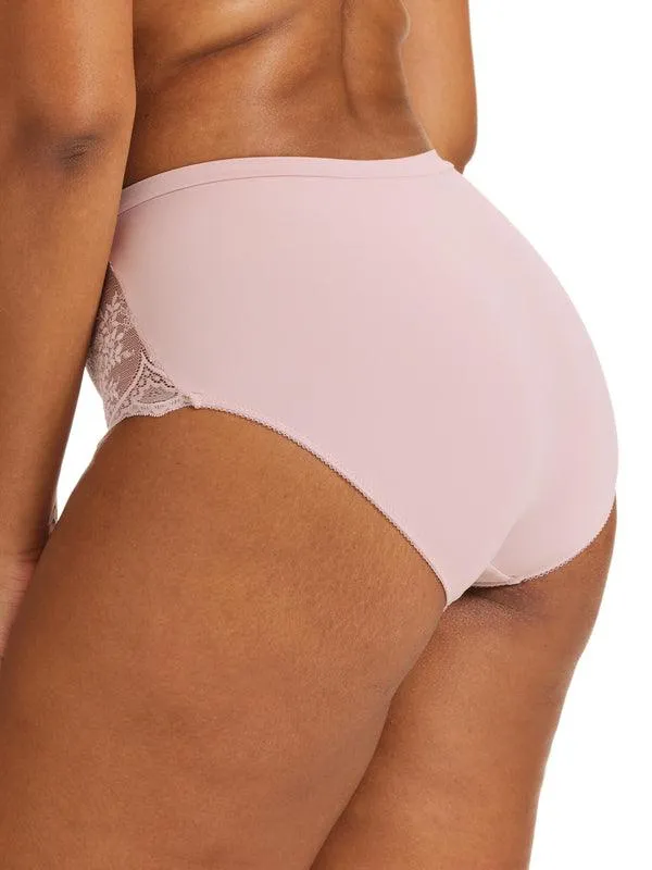 Kayser Recycled Microfibre & Recycled Lace Full Brief - Blush