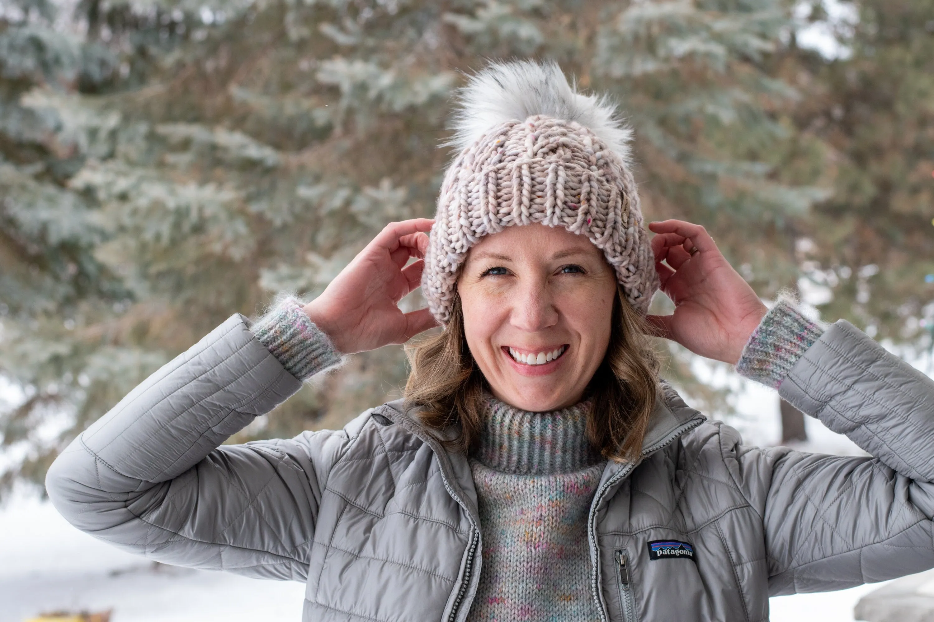 KNITTING PATTERN: Spinnaker Beanie, Easy Cable Knit Hat Knitting Pattern for Super Bulky, Bulky, and Worsted Yarn