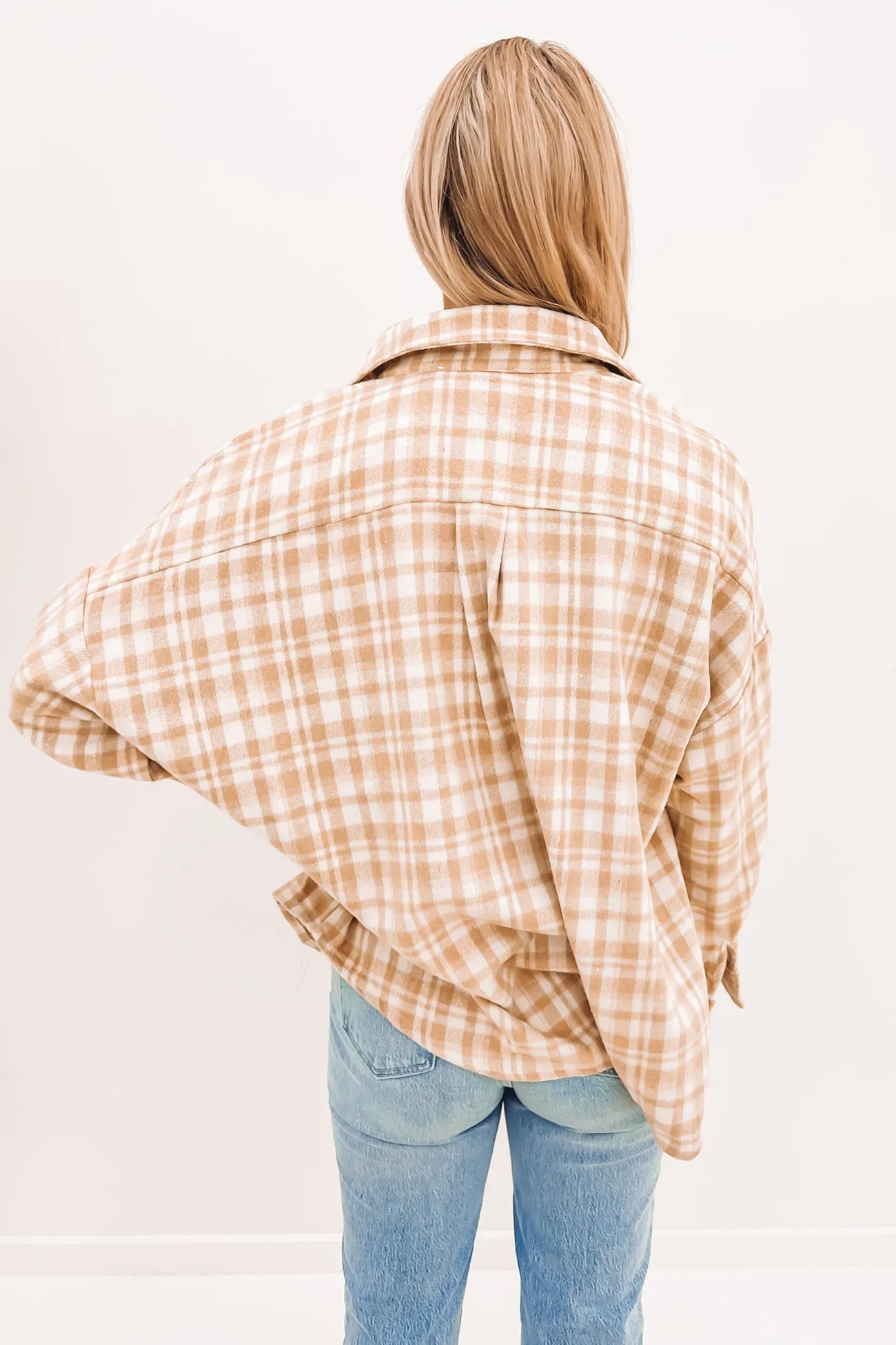 Koby Shacket Beige Check