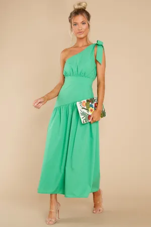 Like No Other Green Maxi Dress