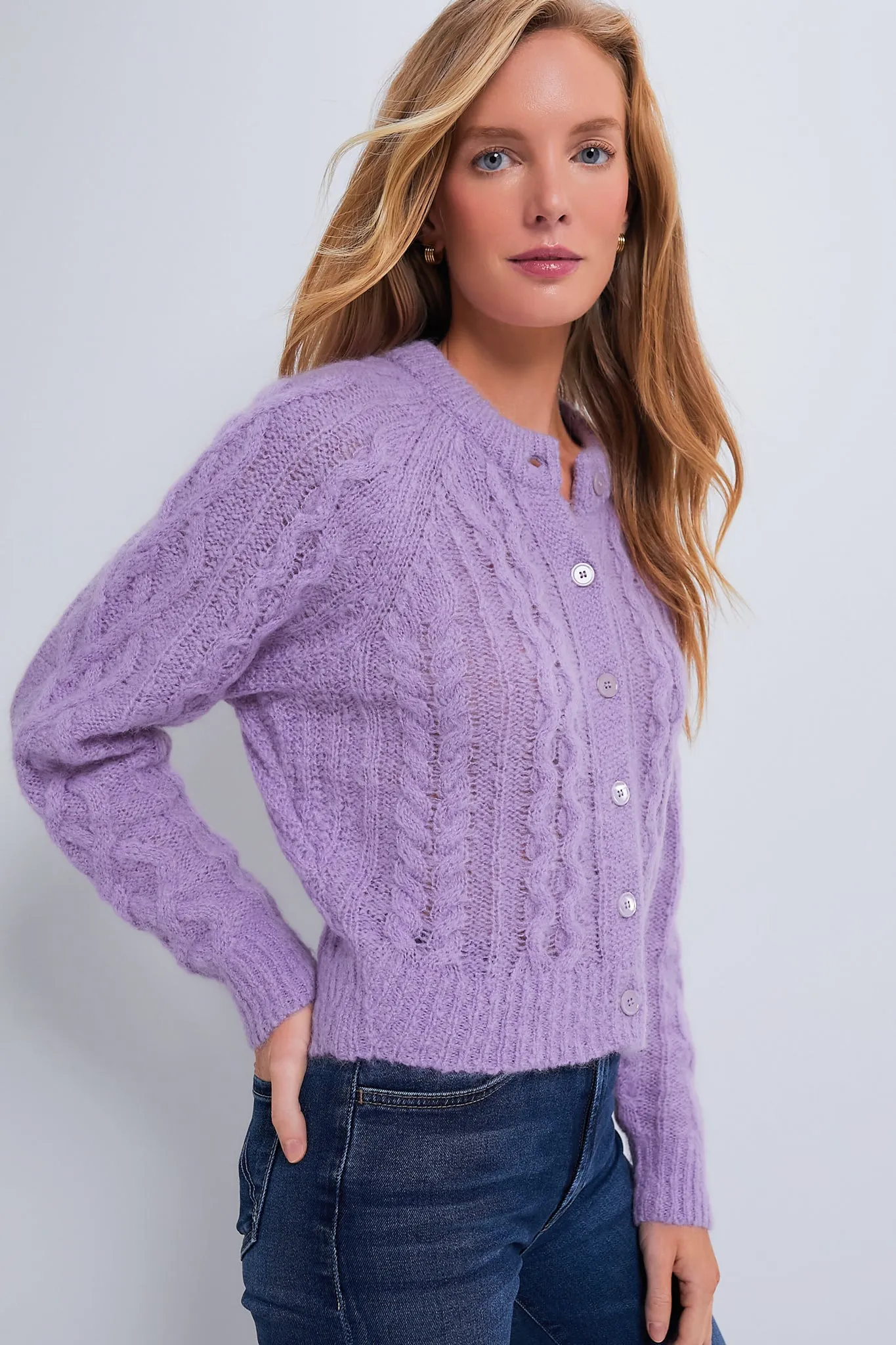 Lilac Ery Cardigan