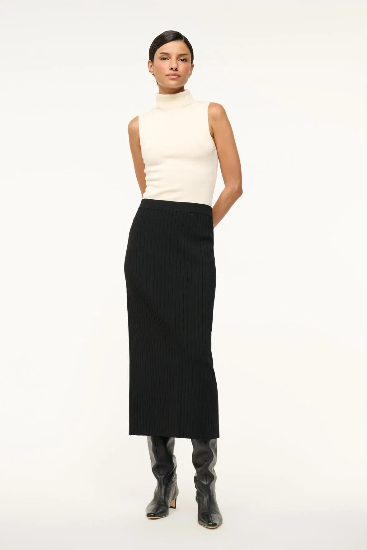 LYLE SKIRT | BLACK