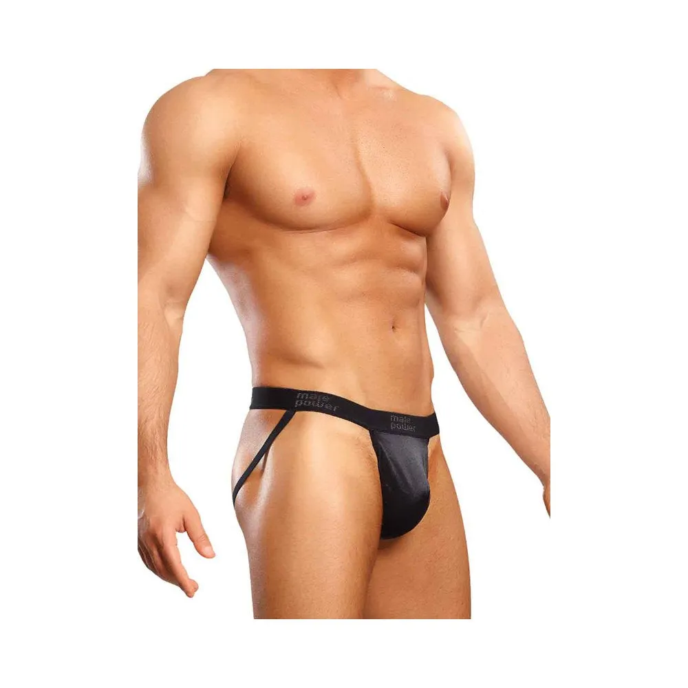 Male Power Satin Lycra Jock Strap L/XL Underwear