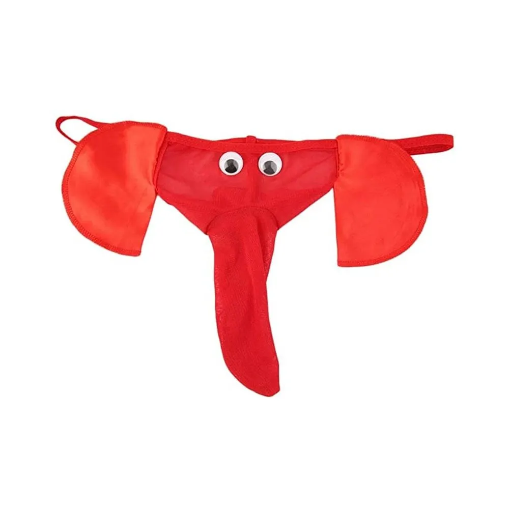 Male Power Squeaker Elephant G-String