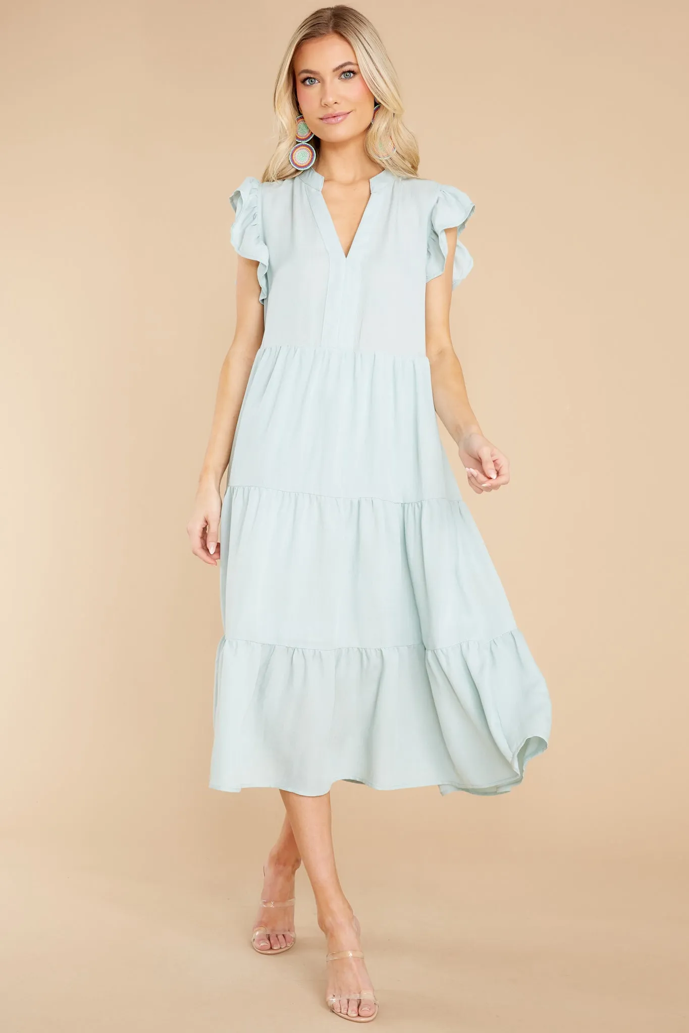 Meaningful Ways Sage Midi Dress