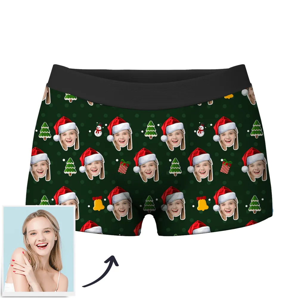 Men's Custom Christmas Boxer Shorts