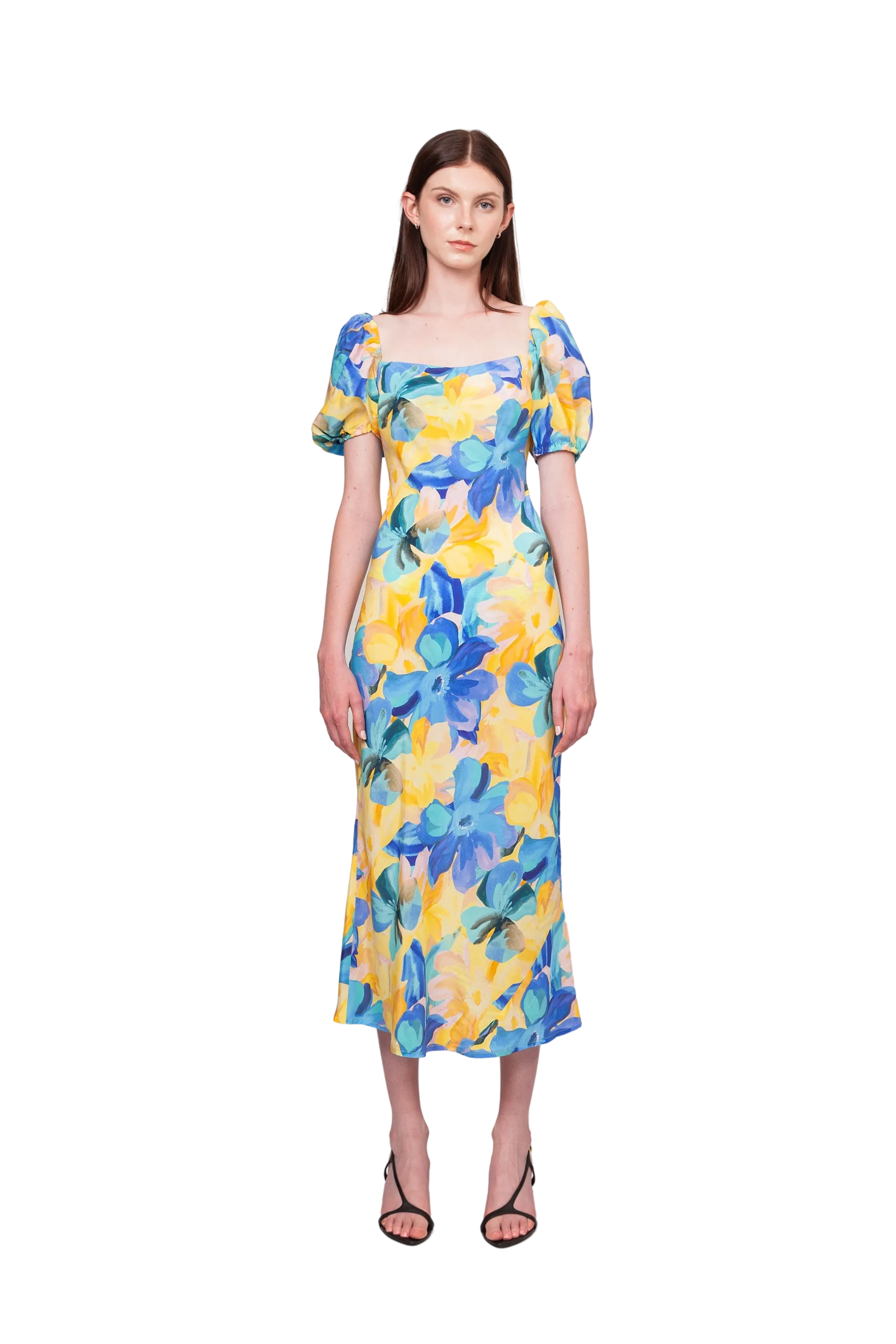 Miami Silk Midi Dress