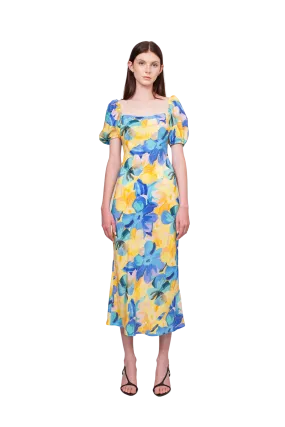 Miami Silk Midi Dress