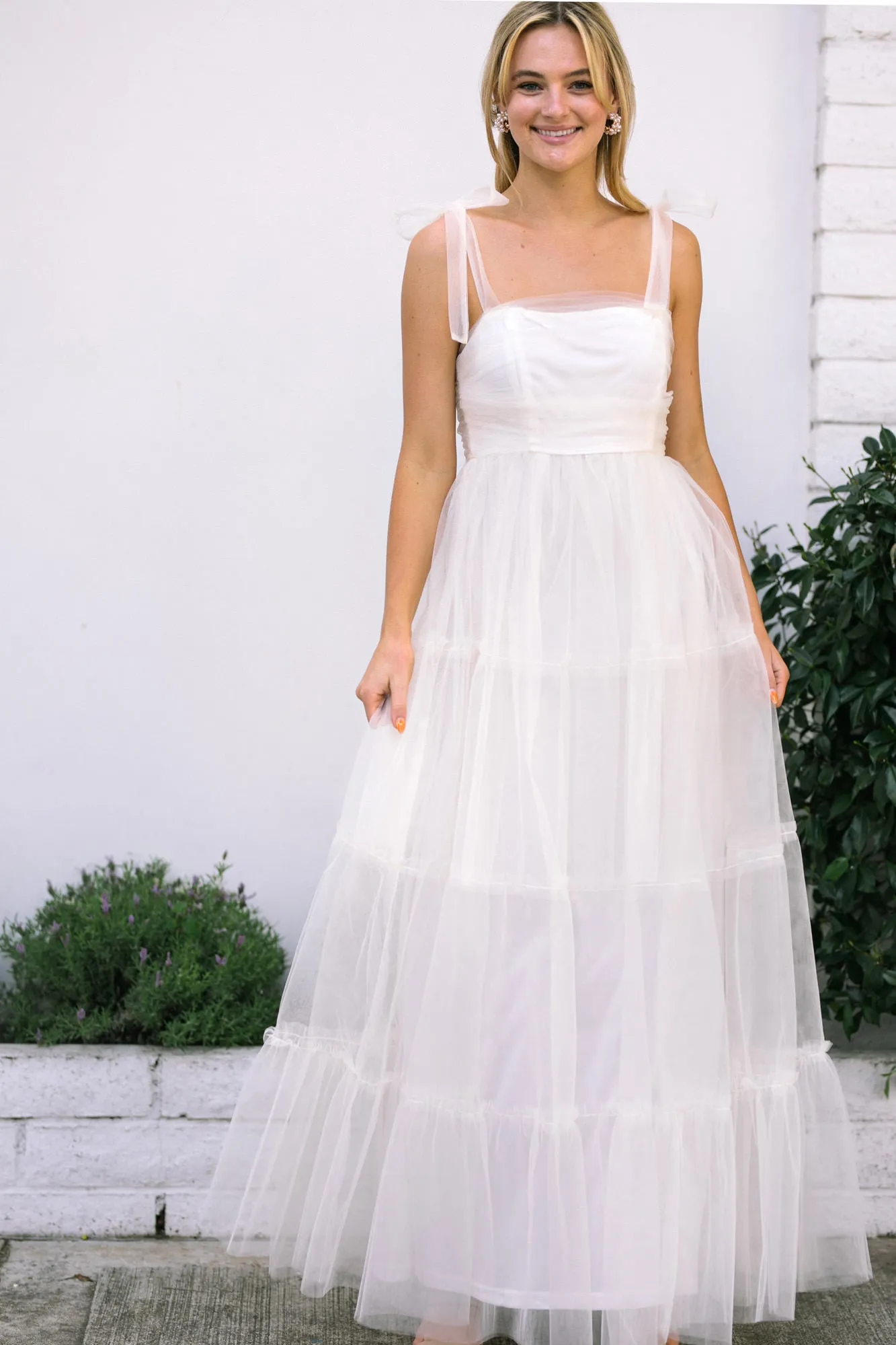 Michaela Tulle Maxi Dress