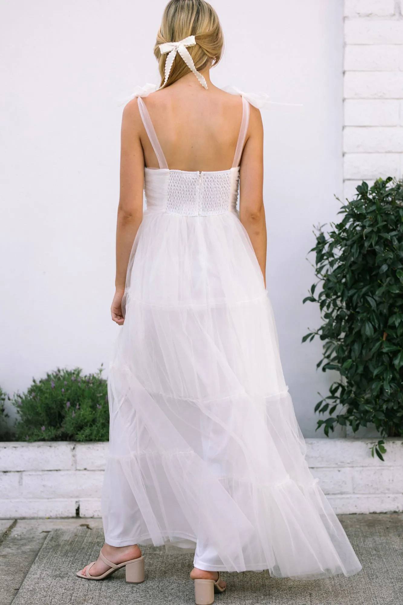 Michaela Tulle Maxi Dress