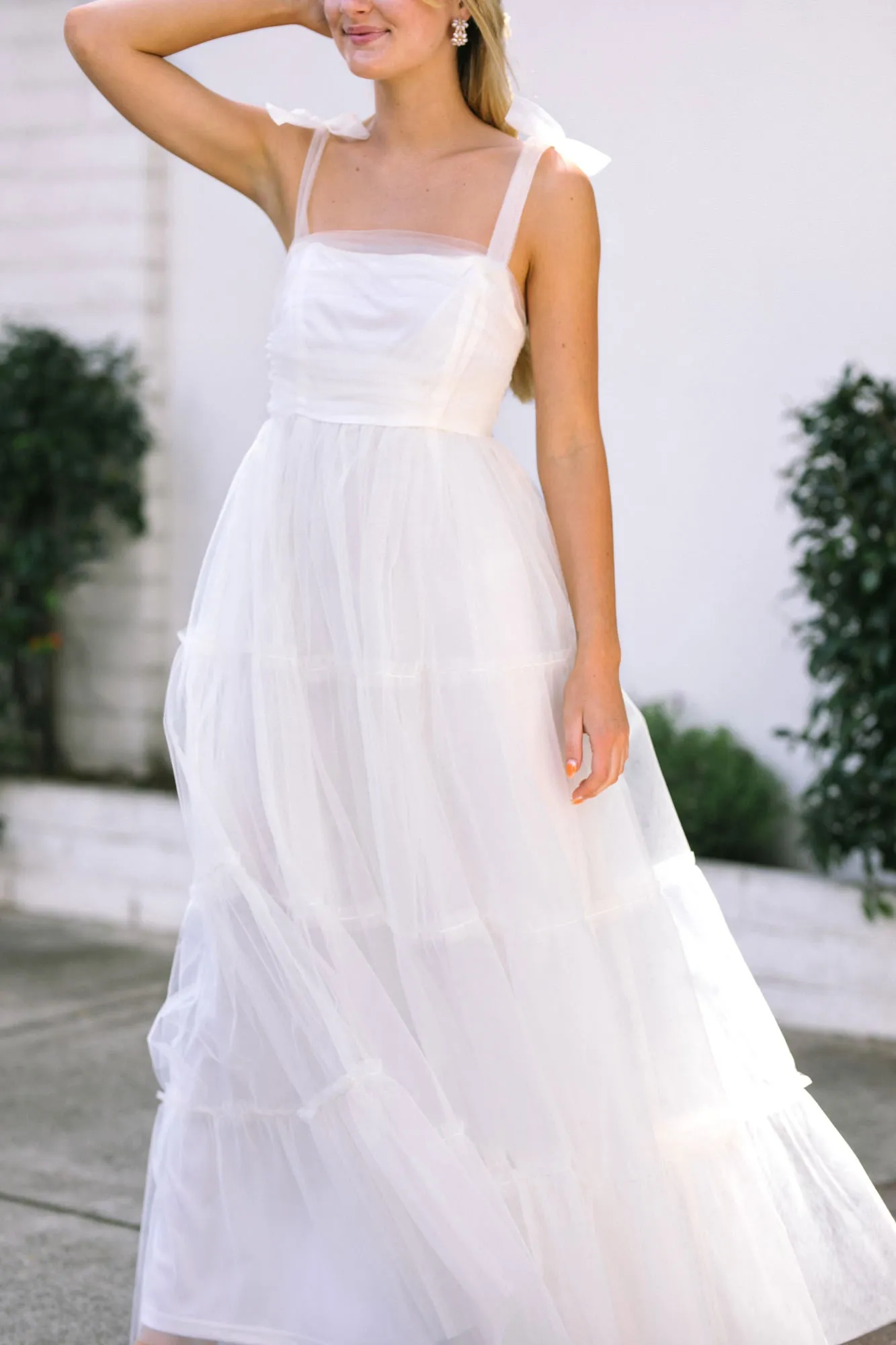 Michaela Tulle Maxi Dress