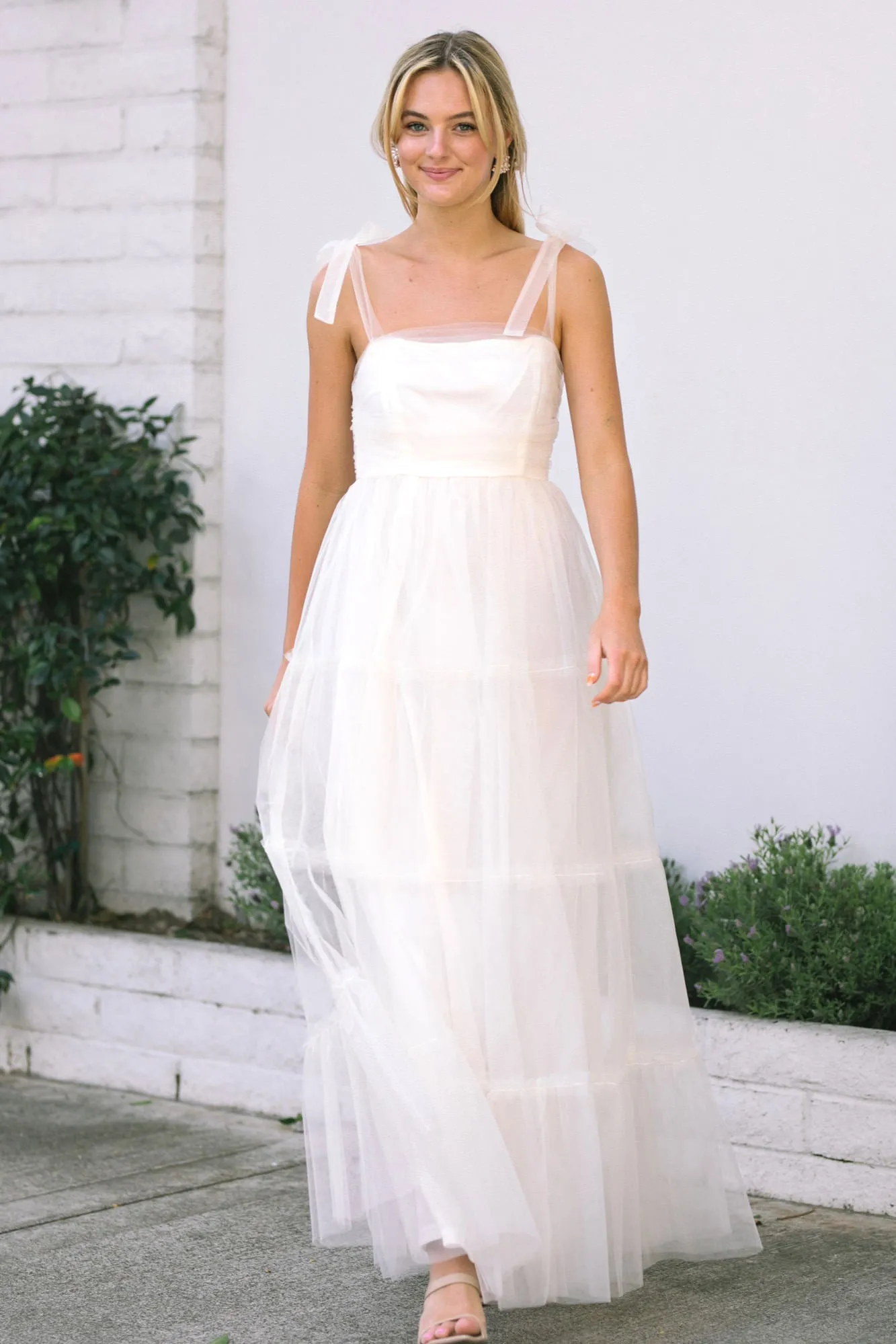 Michaela Tulle Maxi Dress