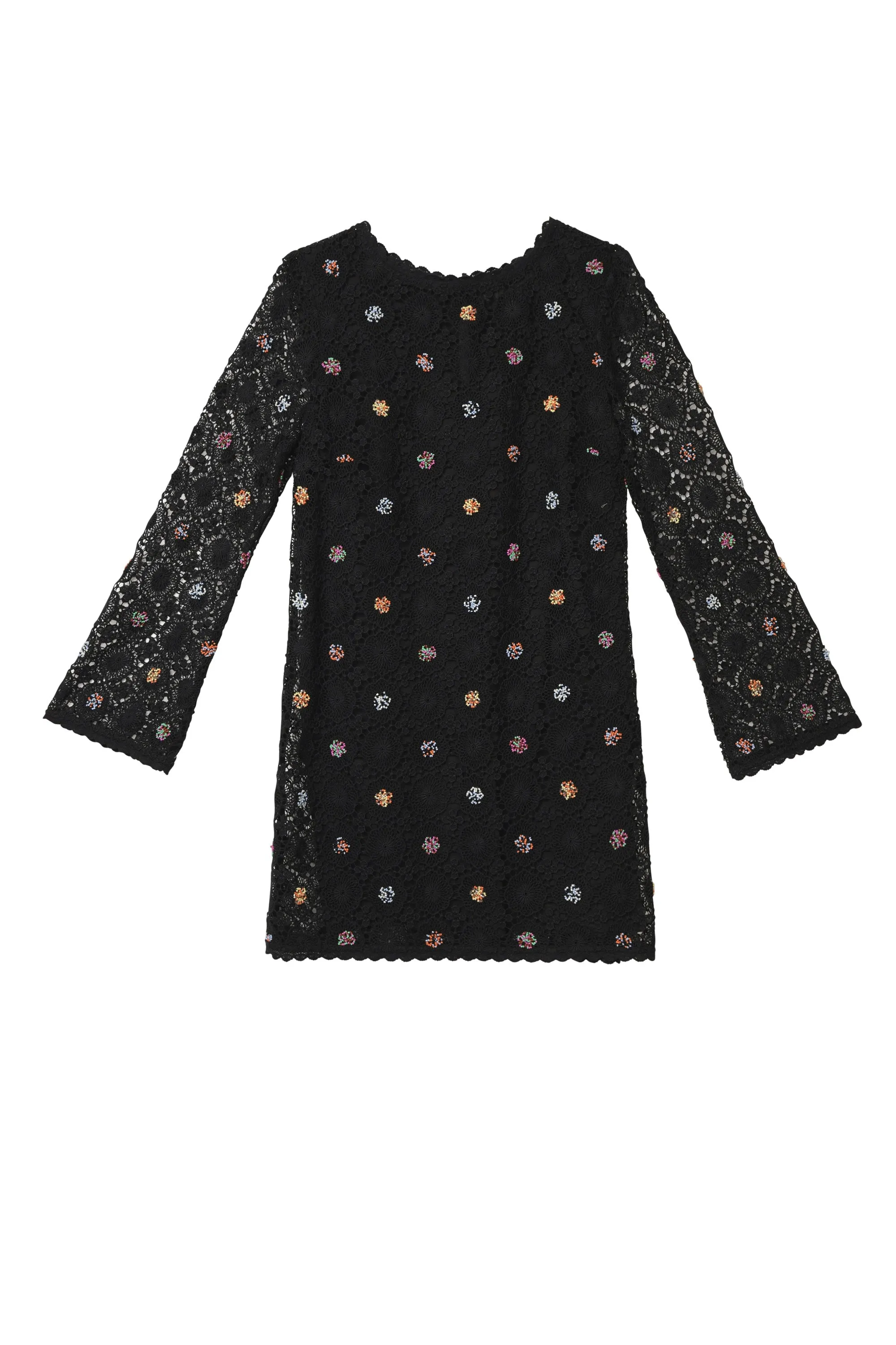 Mylene - Sunflower Embellishment Black