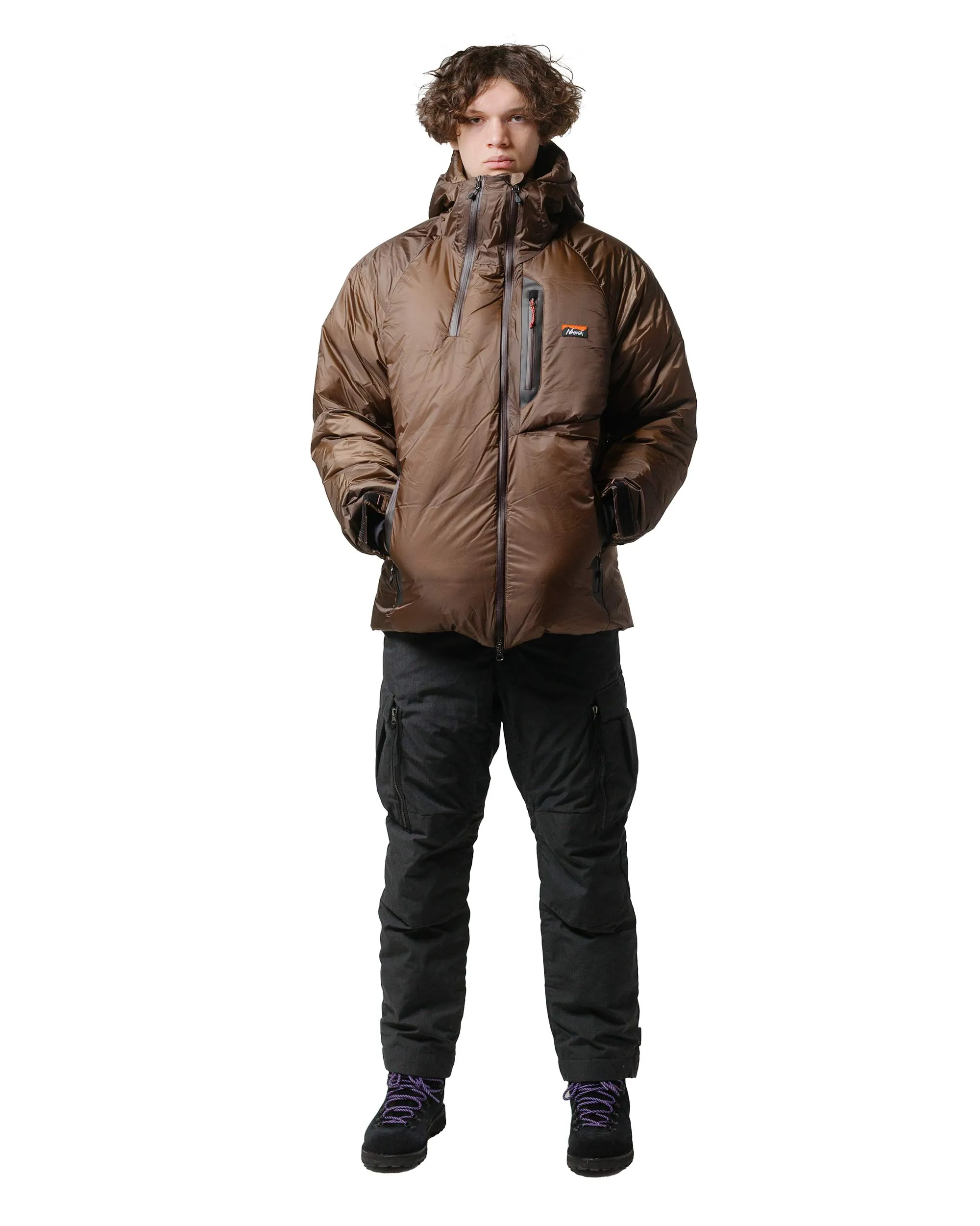 Nanga Aurora Tex Light Down Jacket Mikami Brown