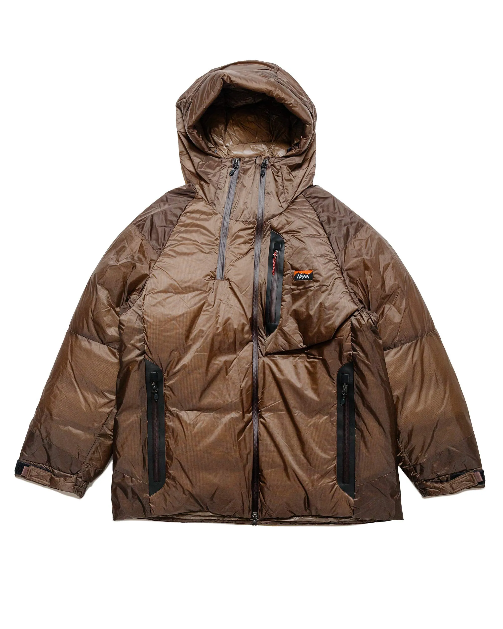 Nanga Aurora Tex Light Down Jacket Mikami Brown