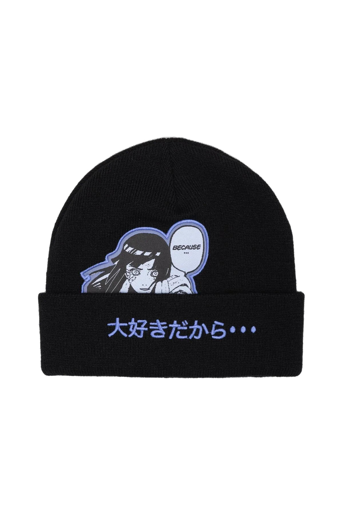 Naruto Hinata Beanie - Black