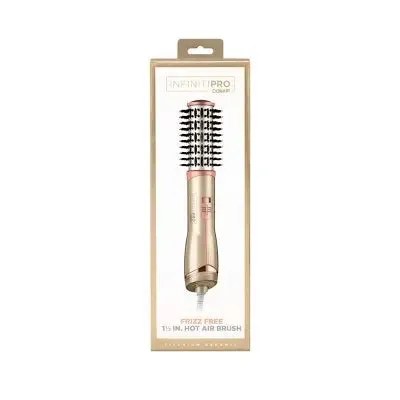 New - InfinitiPro by Conair Frizz Free Hot Air Brush - 1 1/2"