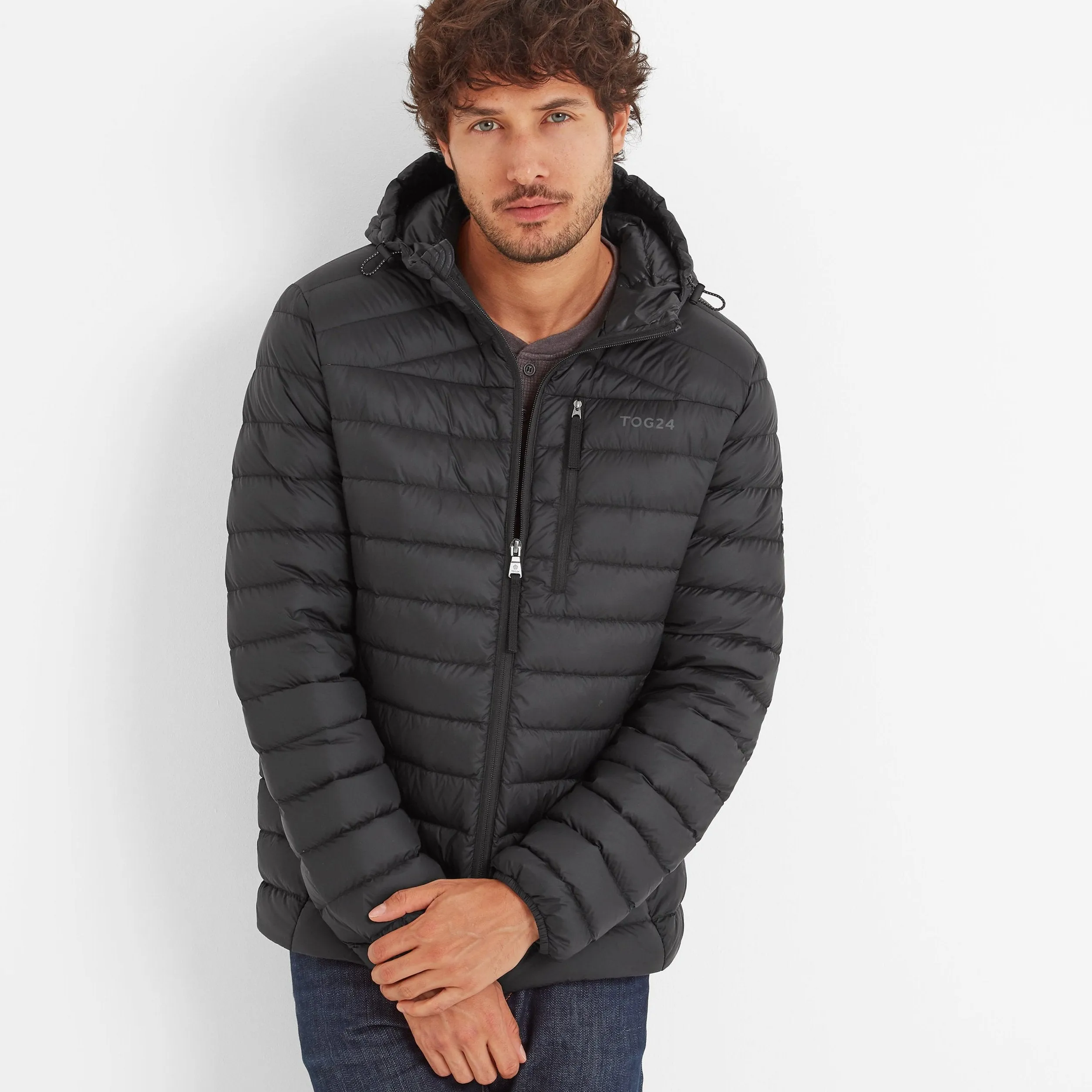 North RDS Mens Hooded Jacket - Black