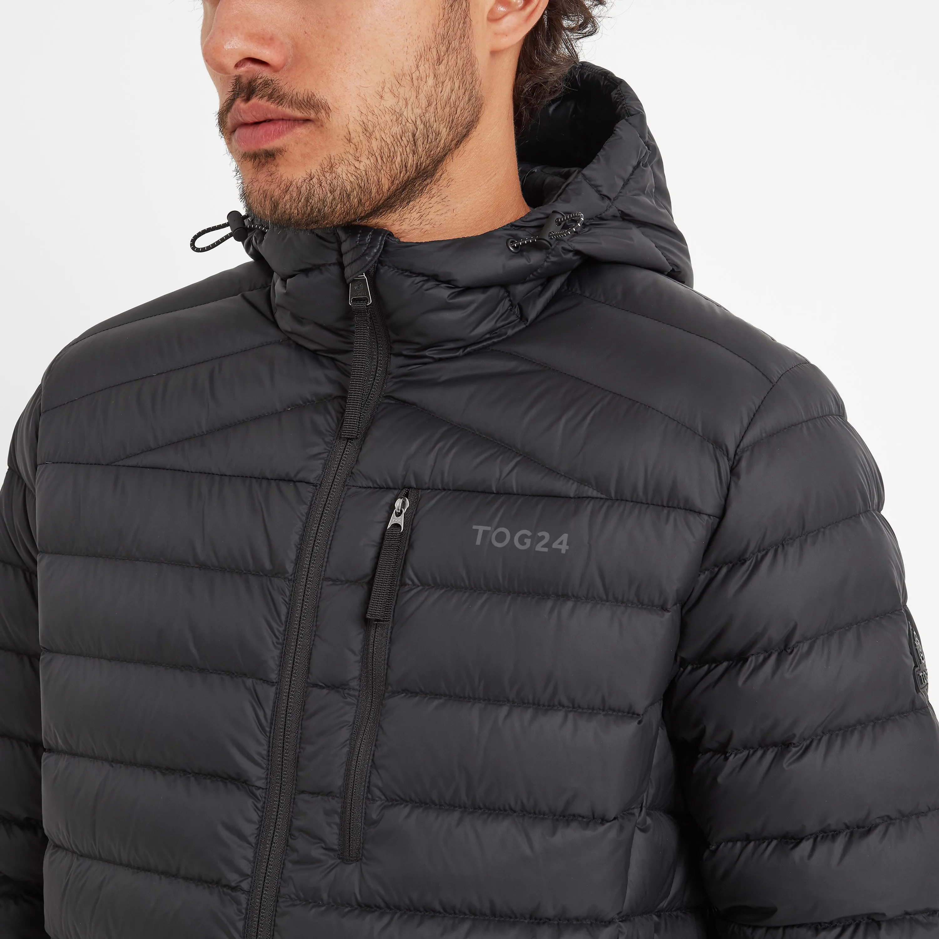 North RDS Mens Hooded Jacket - Black