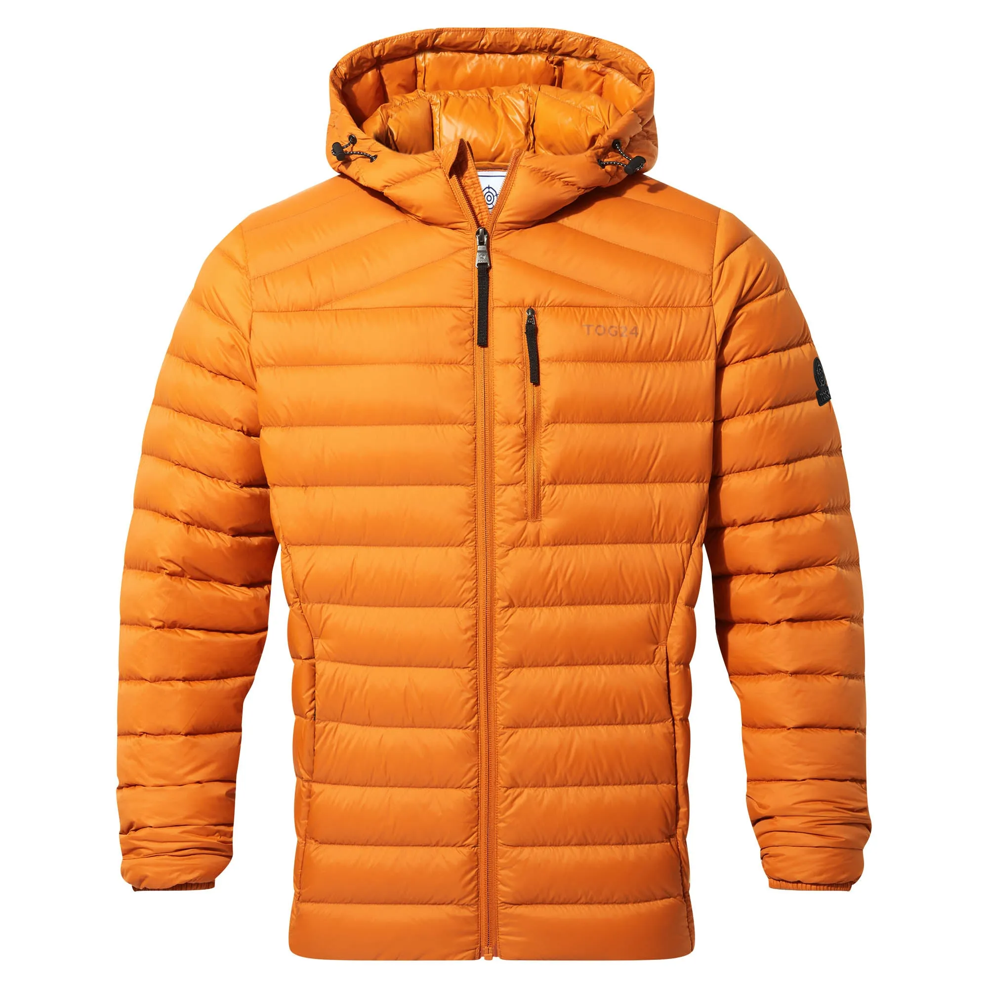 North RDS Mens Hooded Jacket - Dark Orange