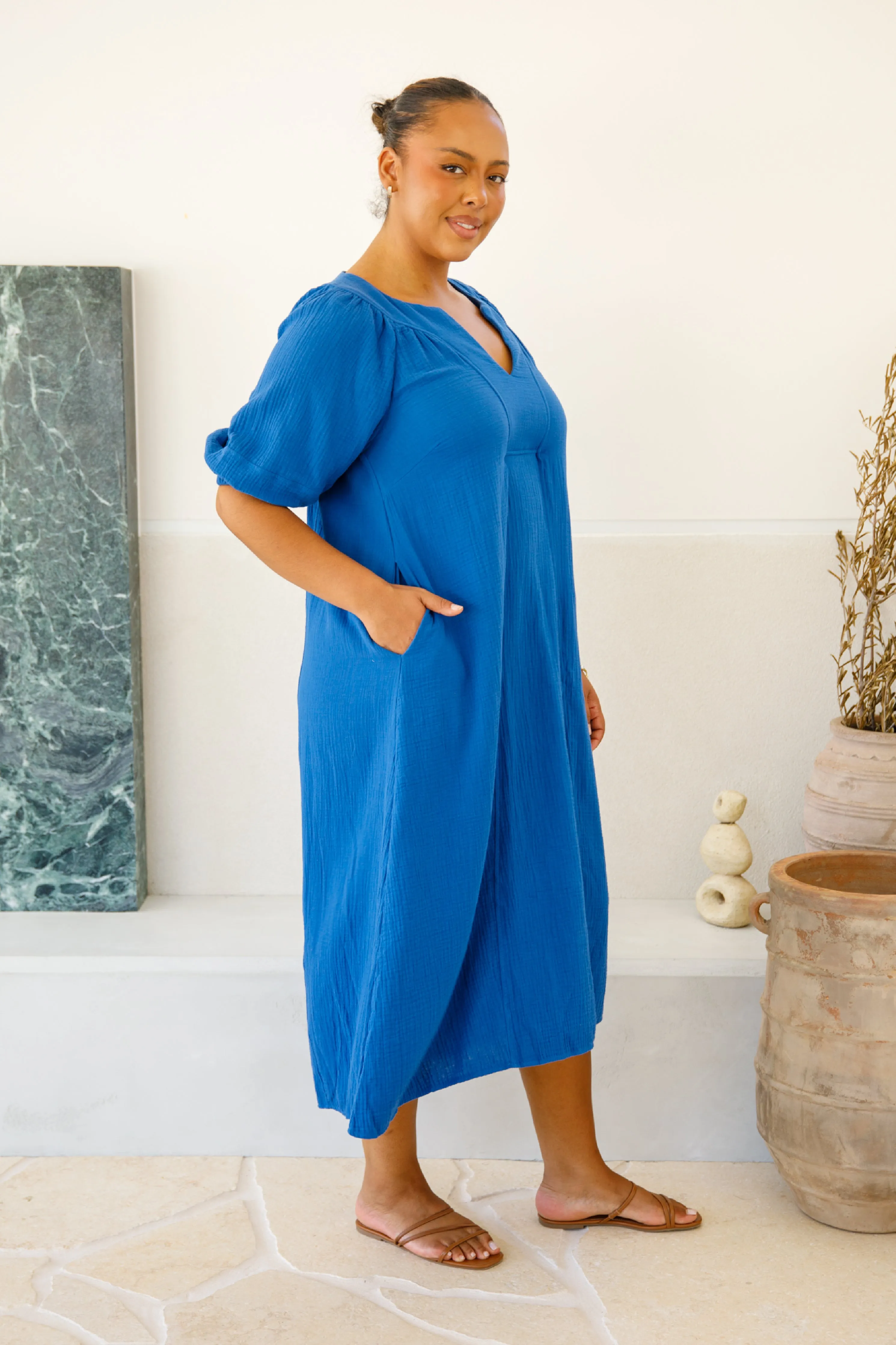 Novella Dress | Ultramarine