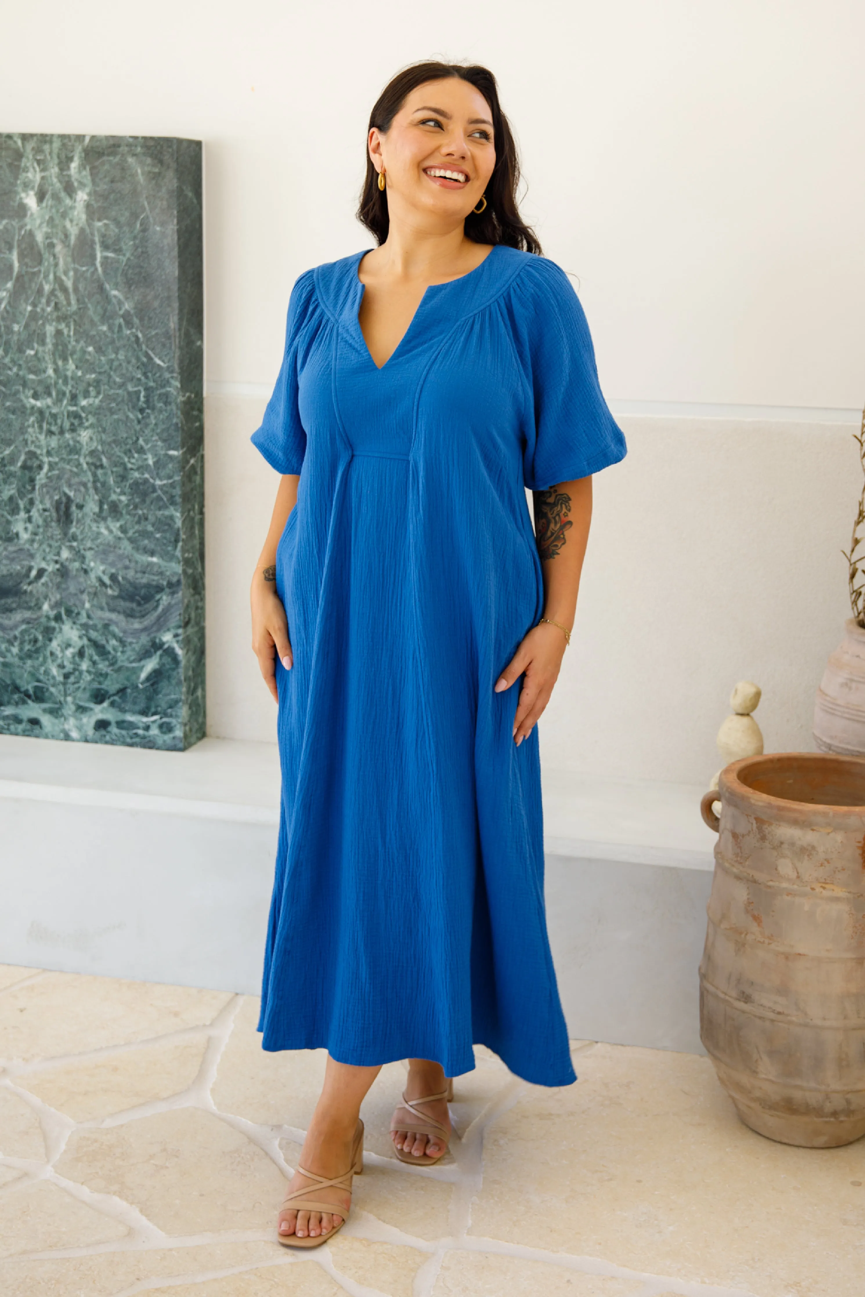 Novella Dress | Ultramarine