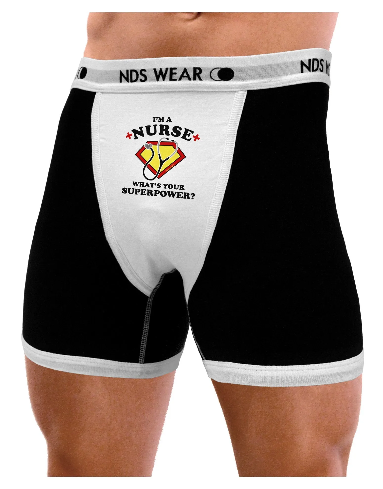 Nurse - Superpower Mens Boxer Brief Underwear