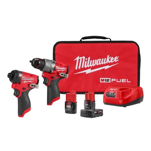 Open Box -  Milwaukee M12 FUEL 2-Tool Combo Kit - 3497-22