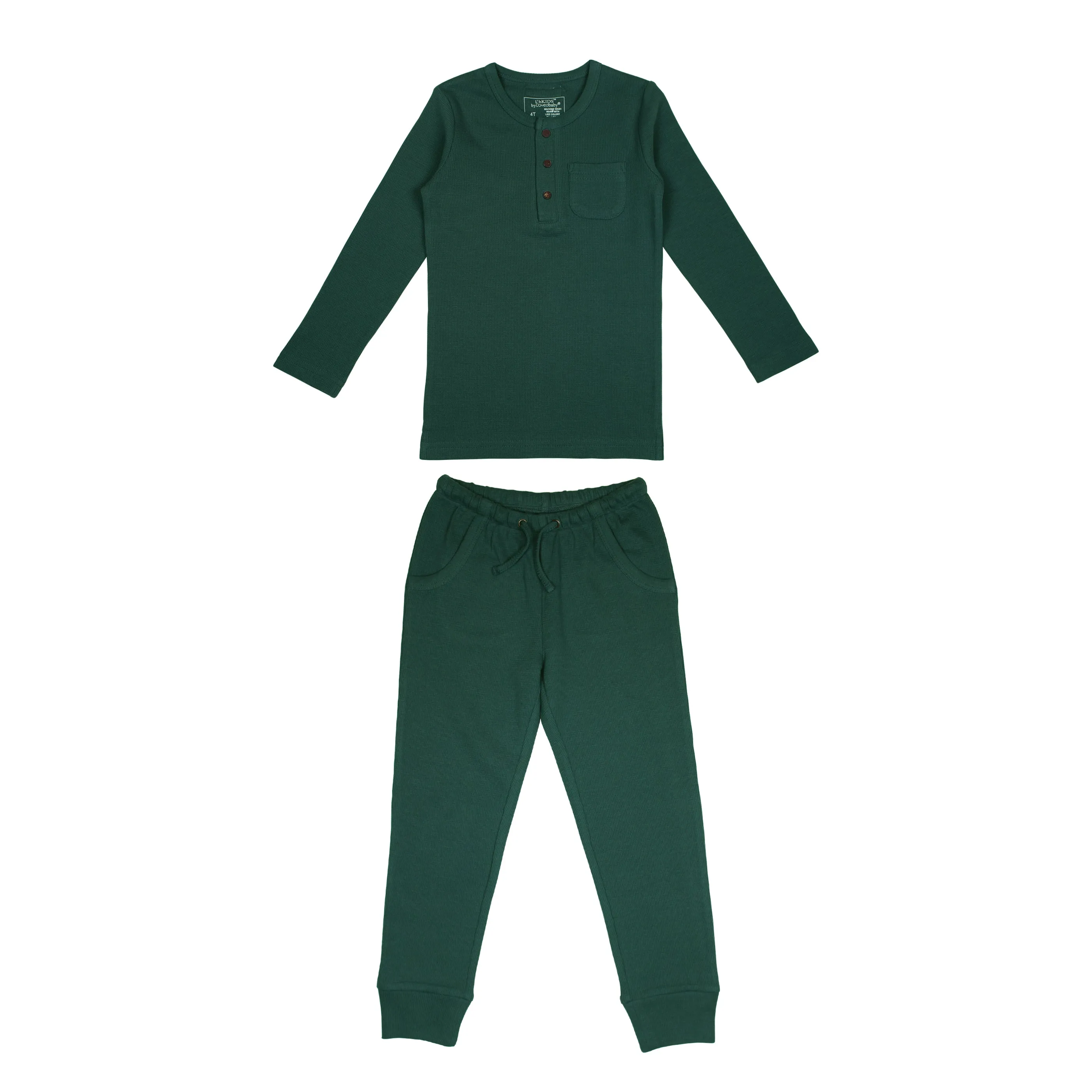 Organic Thermal Kid's Lounge Set in Pine