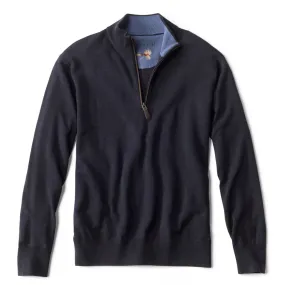 ORVIS MERINO QUARTER ZIP SWEATER 2.0