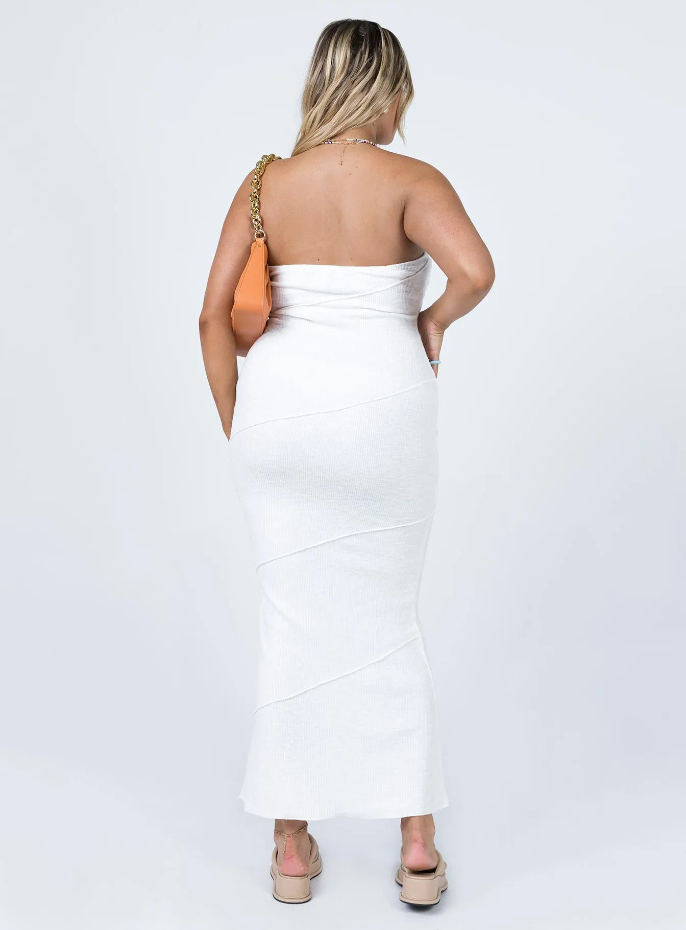 Oscar Midi Dress White