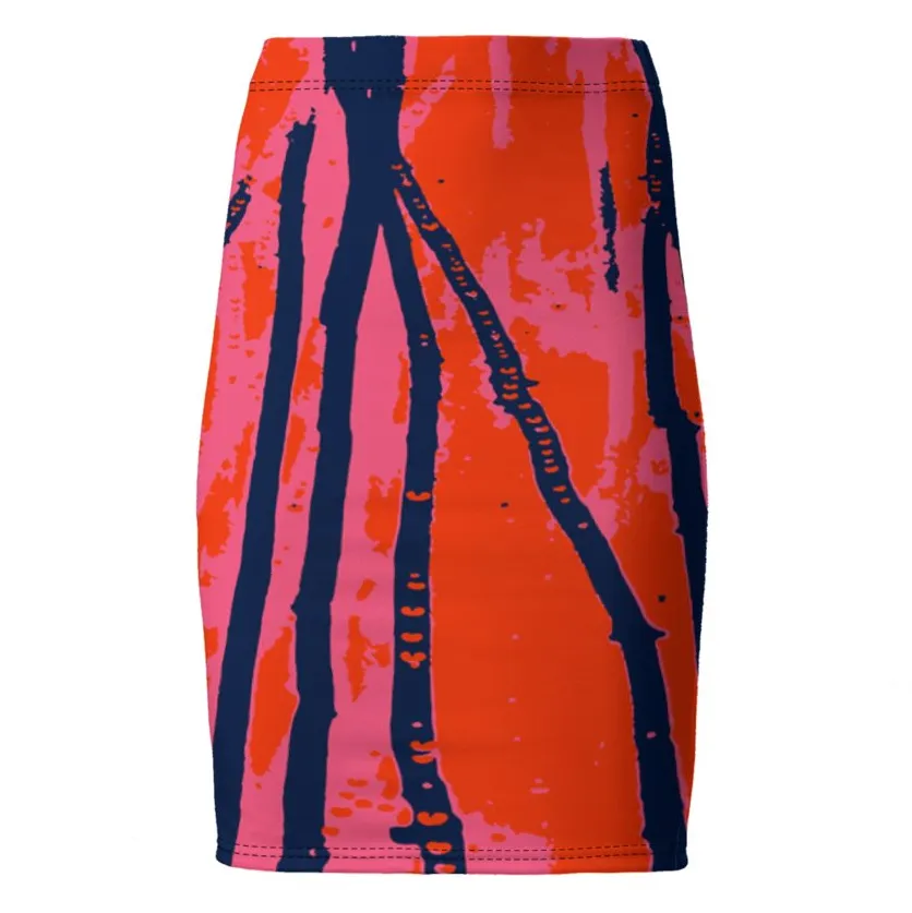 PARADISE High-Waisted Pencil Skirt