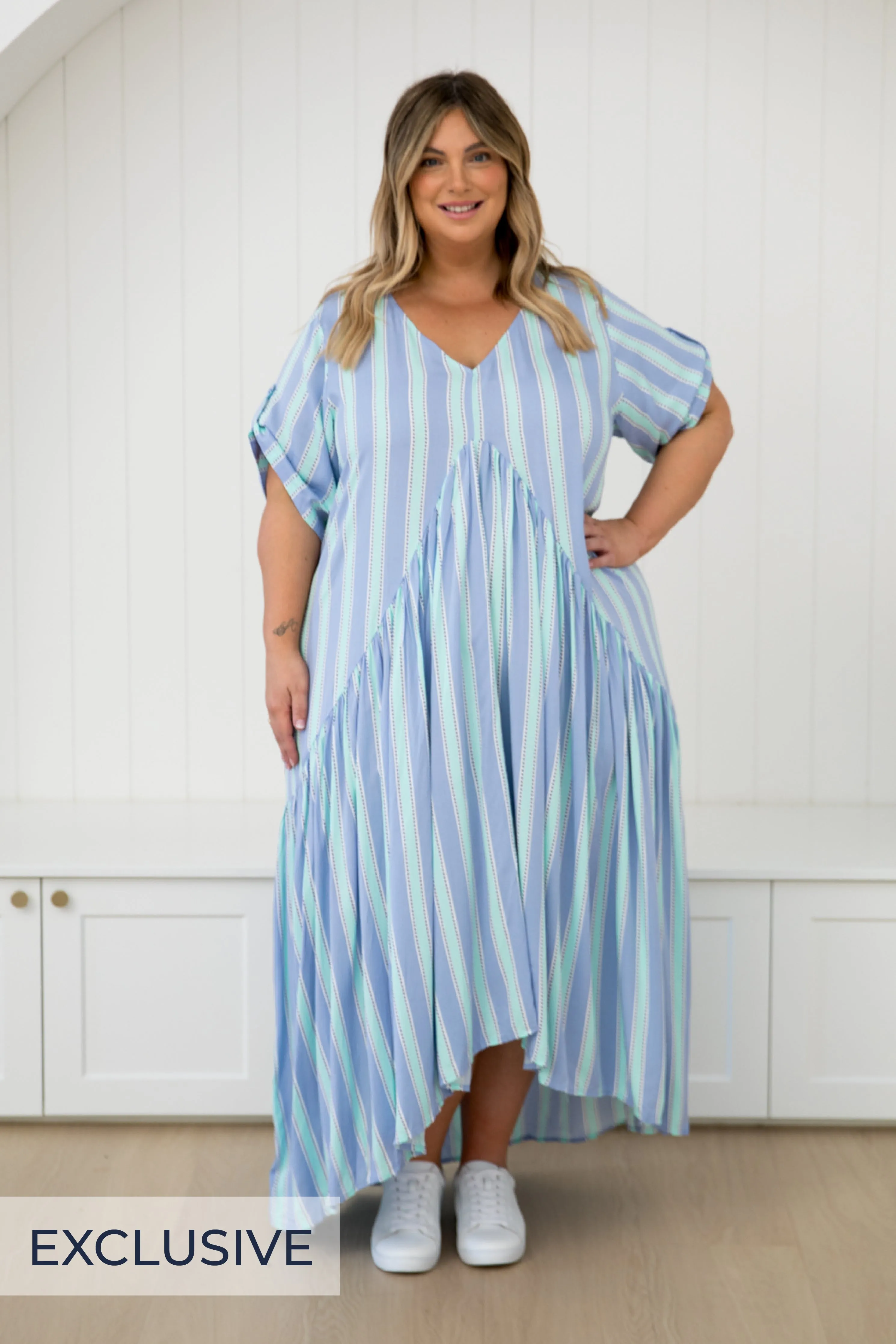 Peak Maxi Dress | Blue Eternity