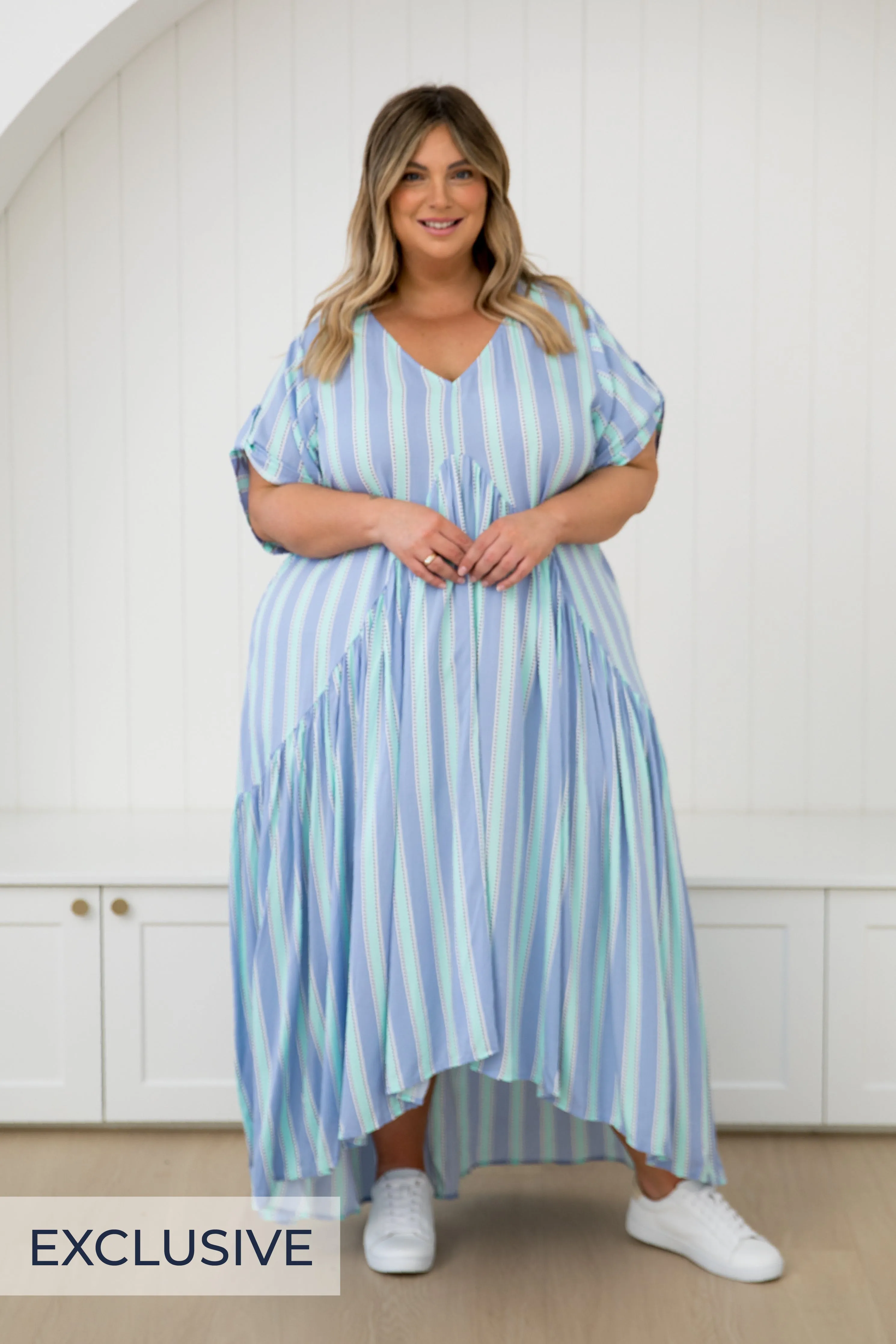 Peak Maxi Dress | Blue Eternity