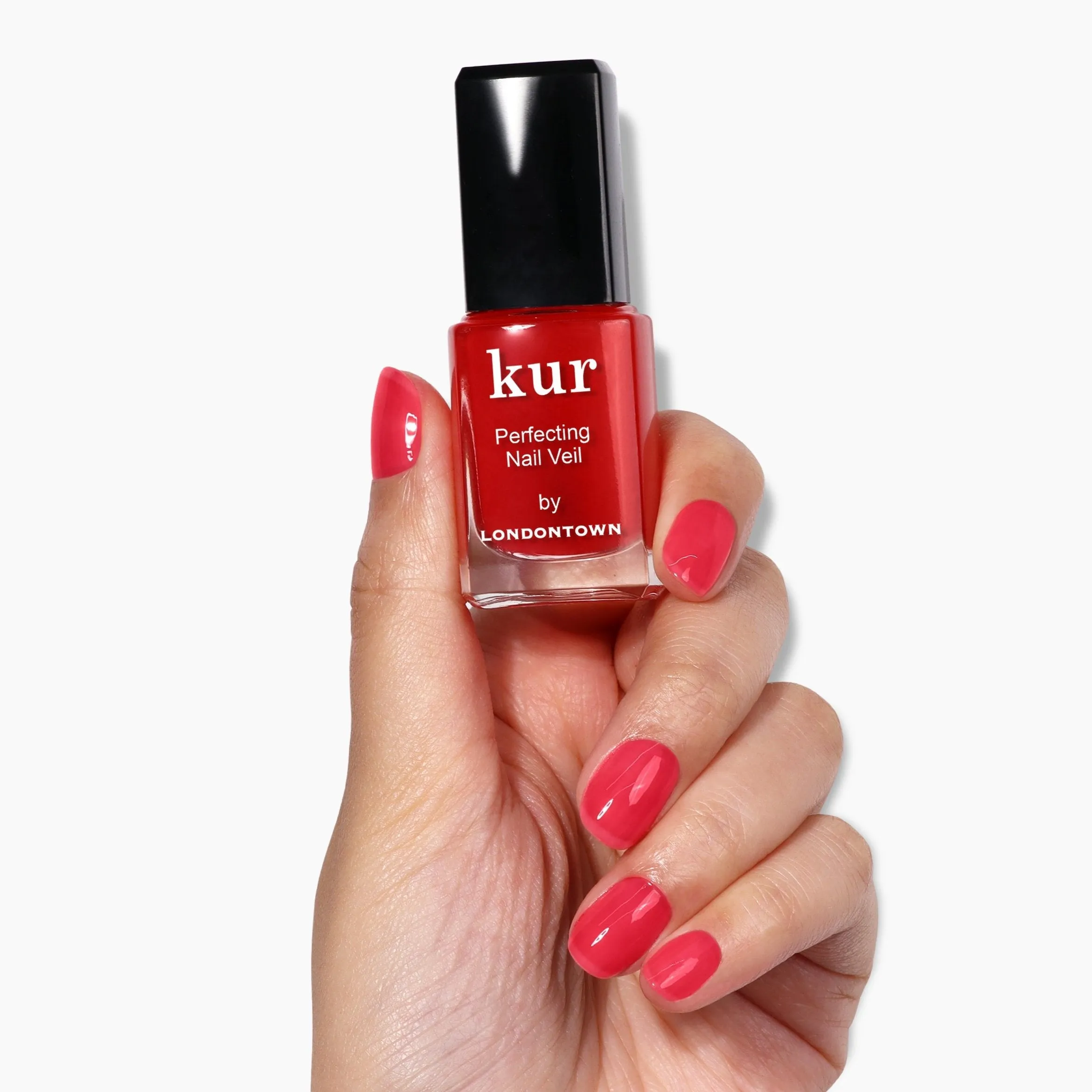 Perfecting Nail Veil #8 | Ultra- Sheer Poppy Red Nail Polish