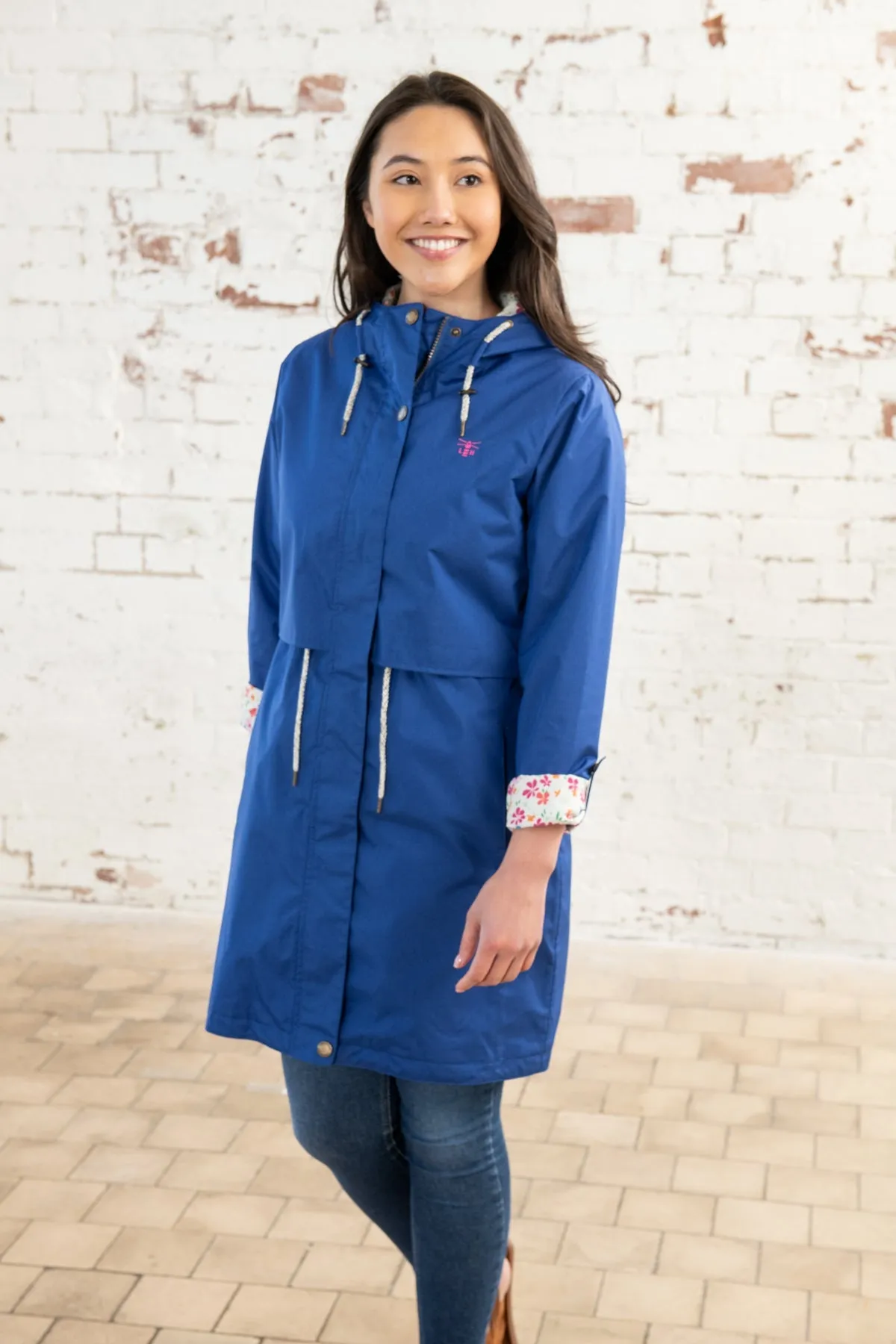 Pippa Coat - Indigo